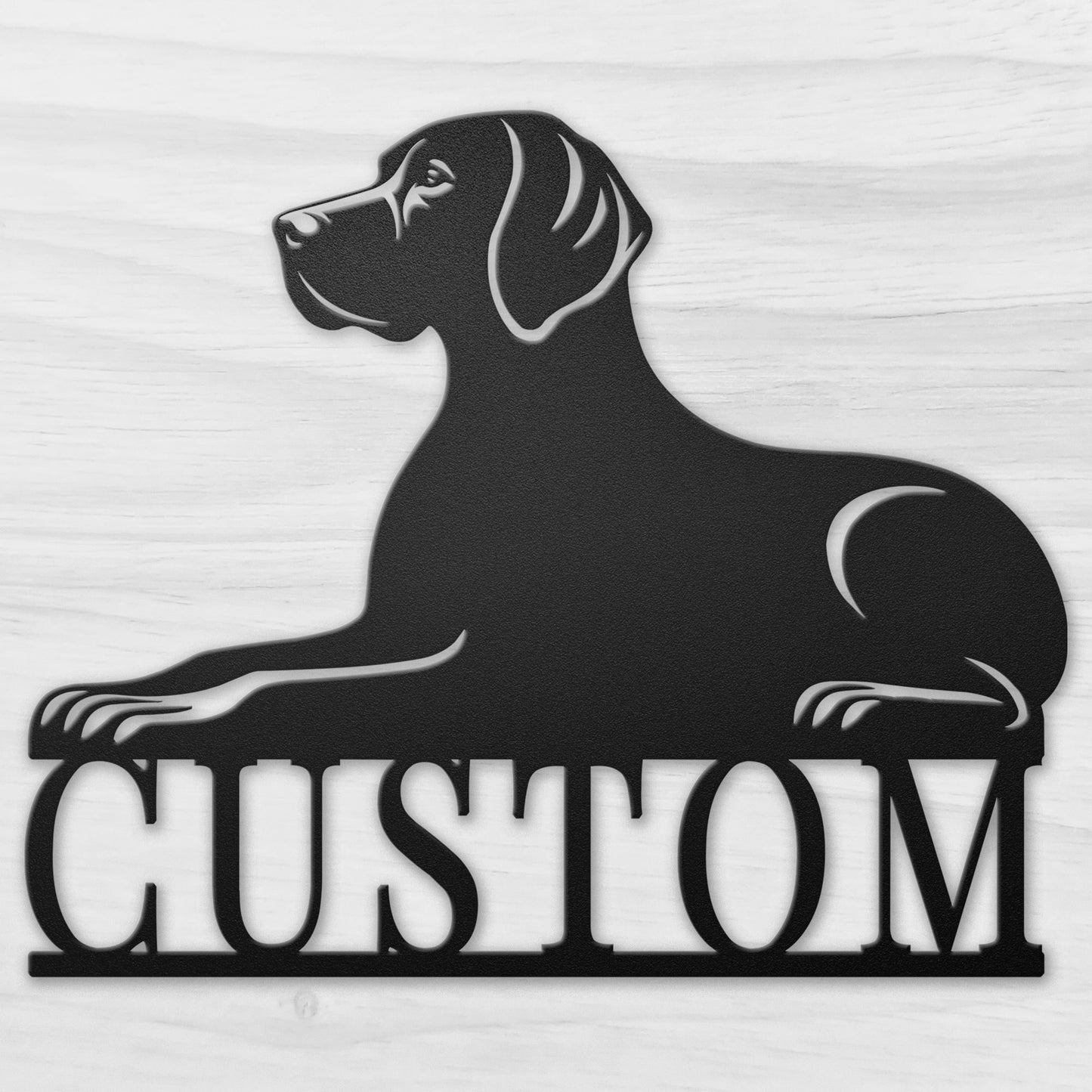 German Shorthaired Pointer Metal Art