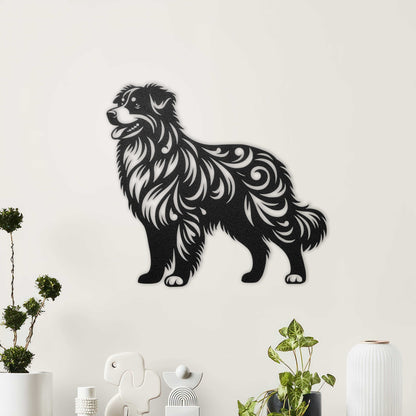 Australian Shepherd Metal Wall Art