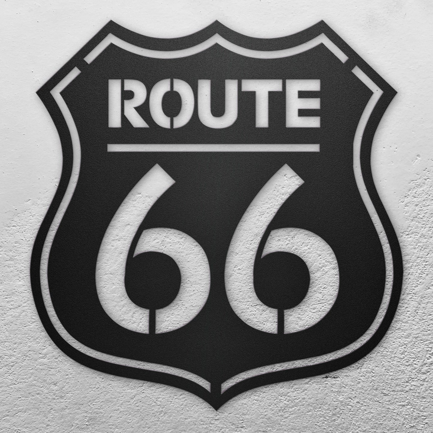 Route 66 Metal Art