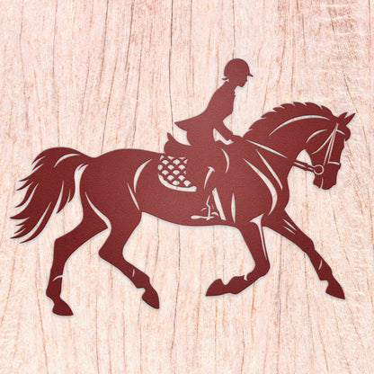 Equestrian Metal Wall Art