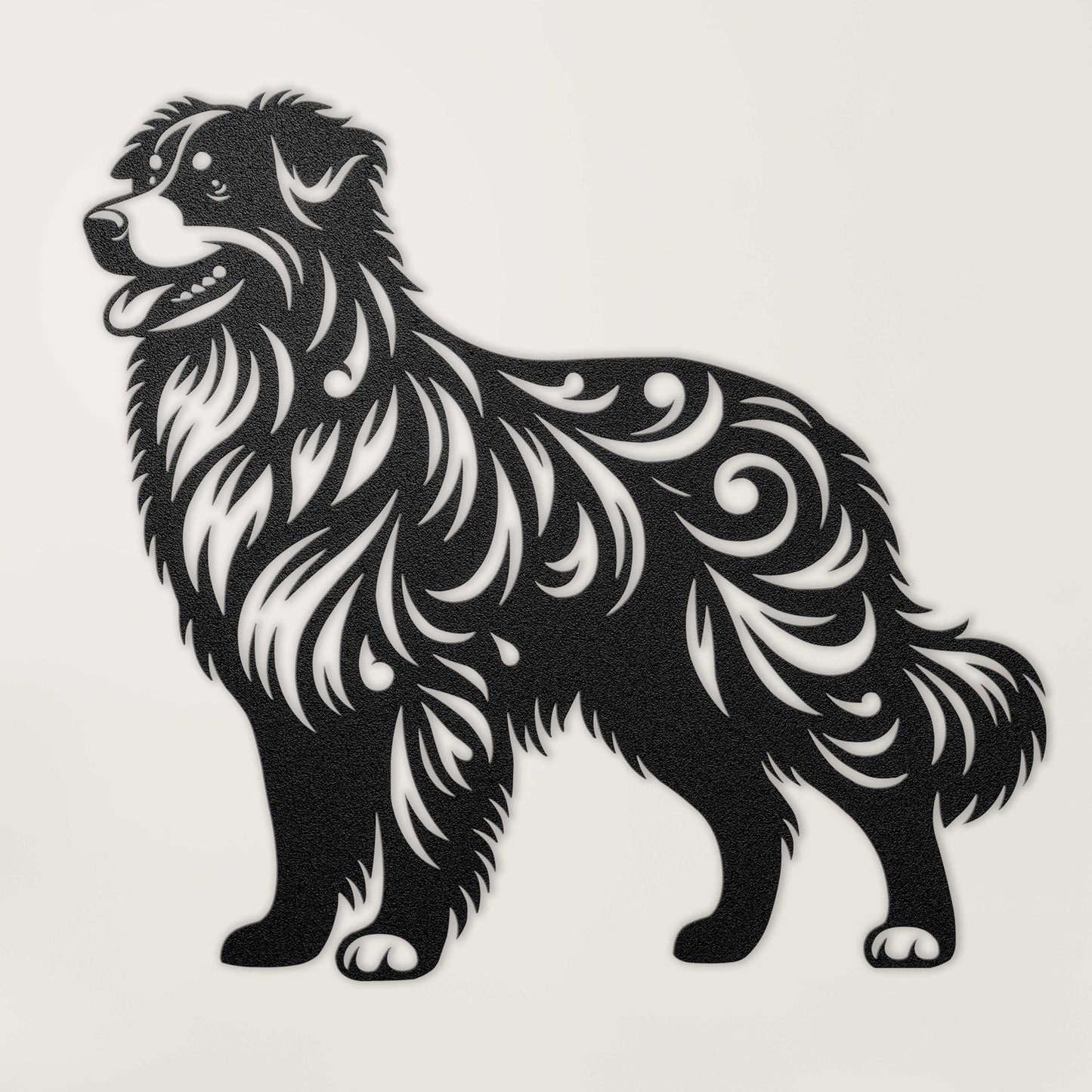 Australian Shepherd Metal Wall Art