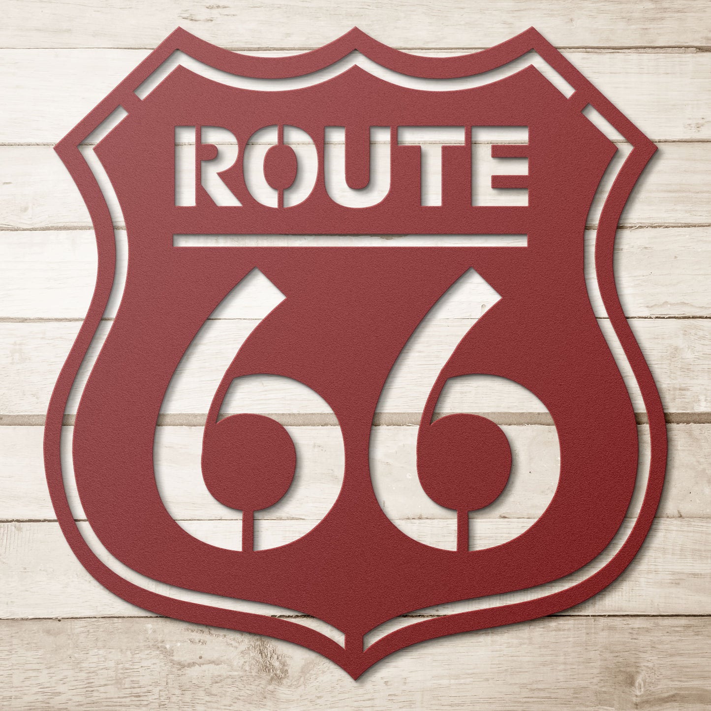 Route 66 Metal Art