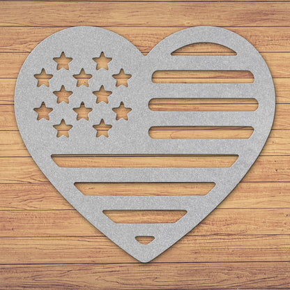 Love USA Metal Art