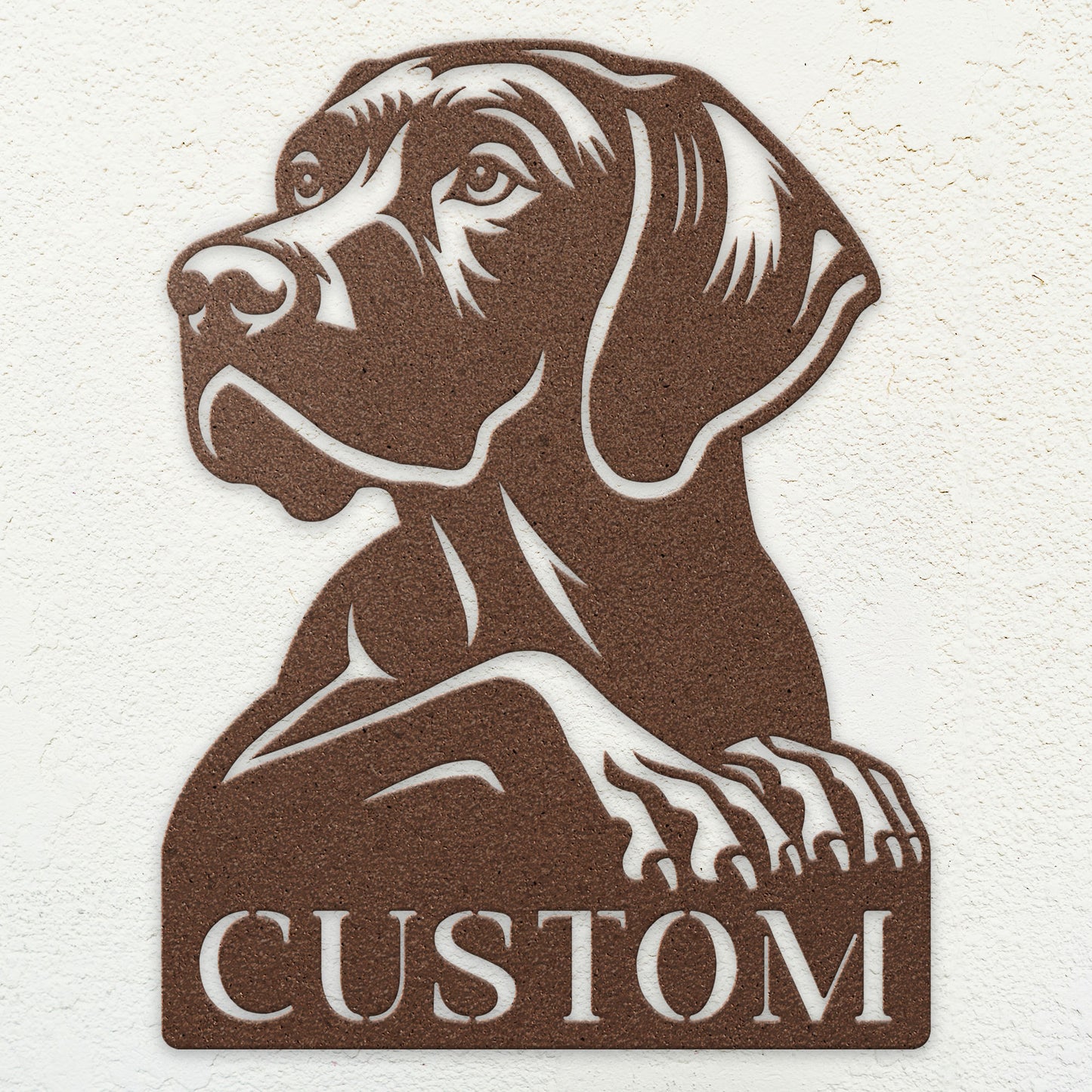 German Shorthaired Pointer Metal Art