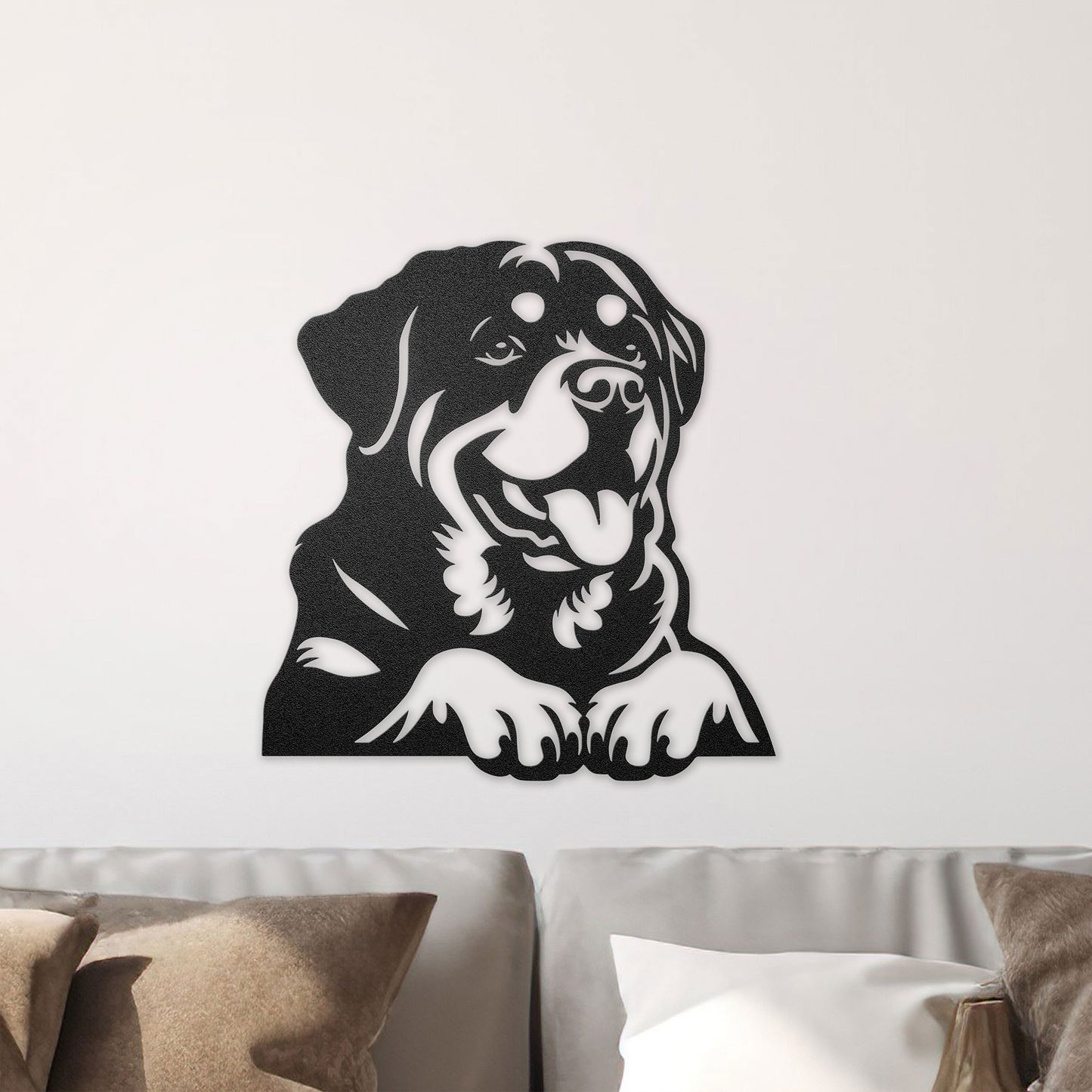 Rottweiler Metal Wall Art