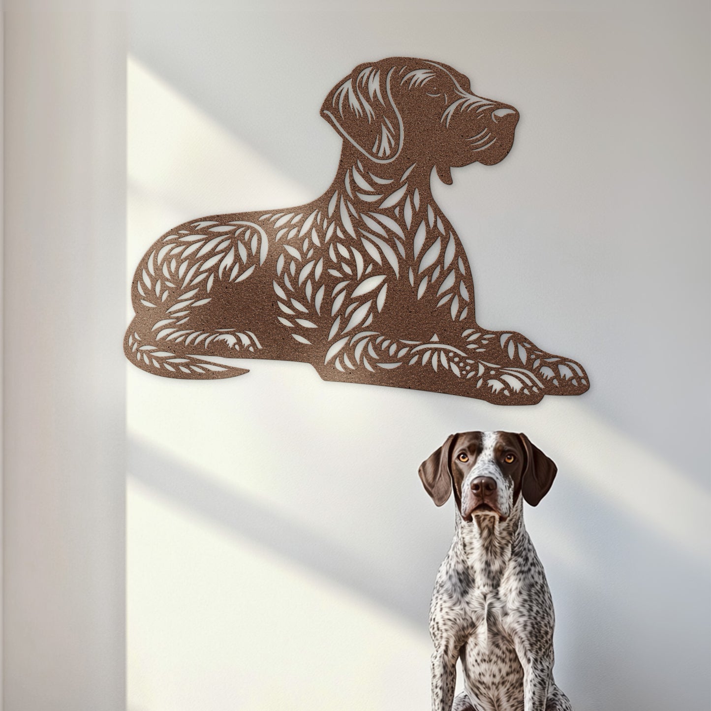 German Shorthaired Pointer Metal Wall Art