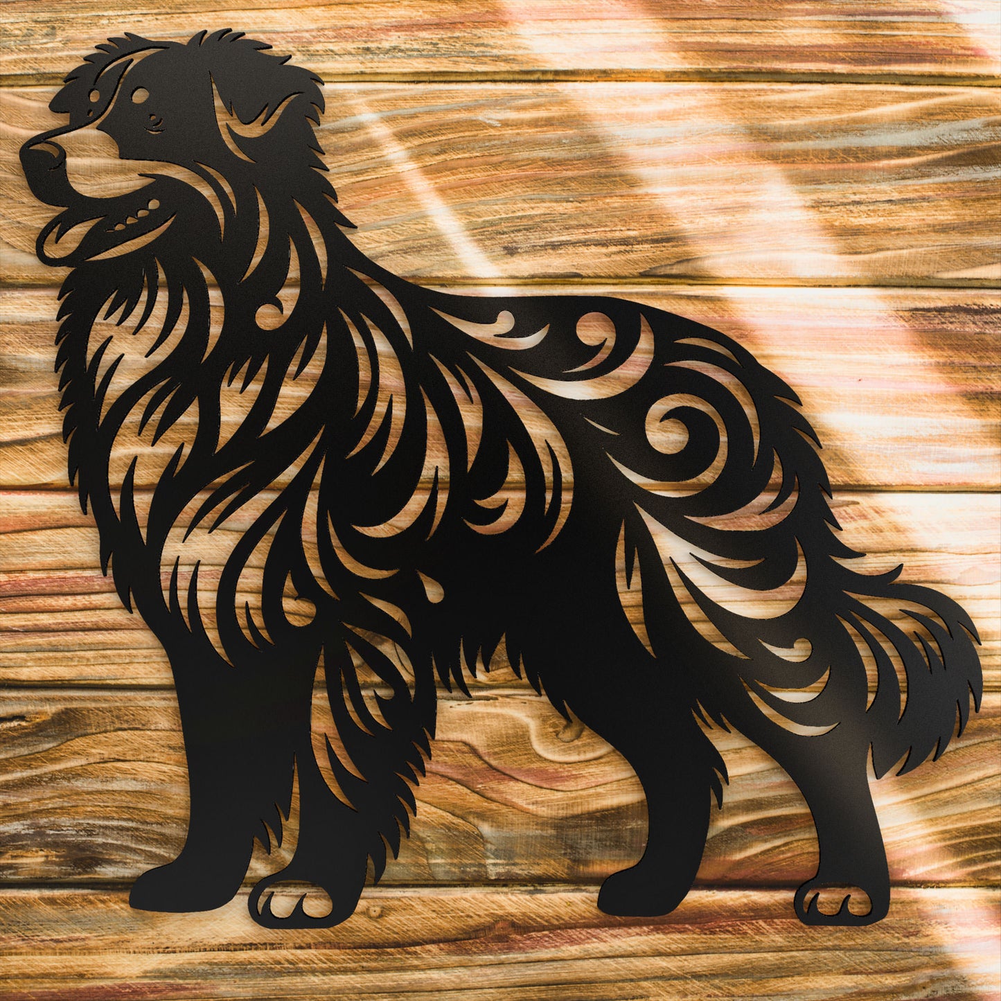 Australian Shepherd Metal Wall Art