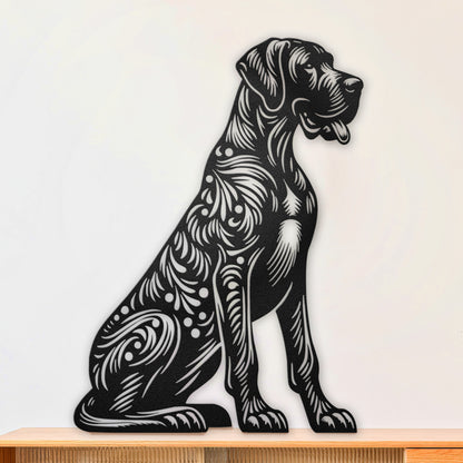 Great Dane Metal Wall Art