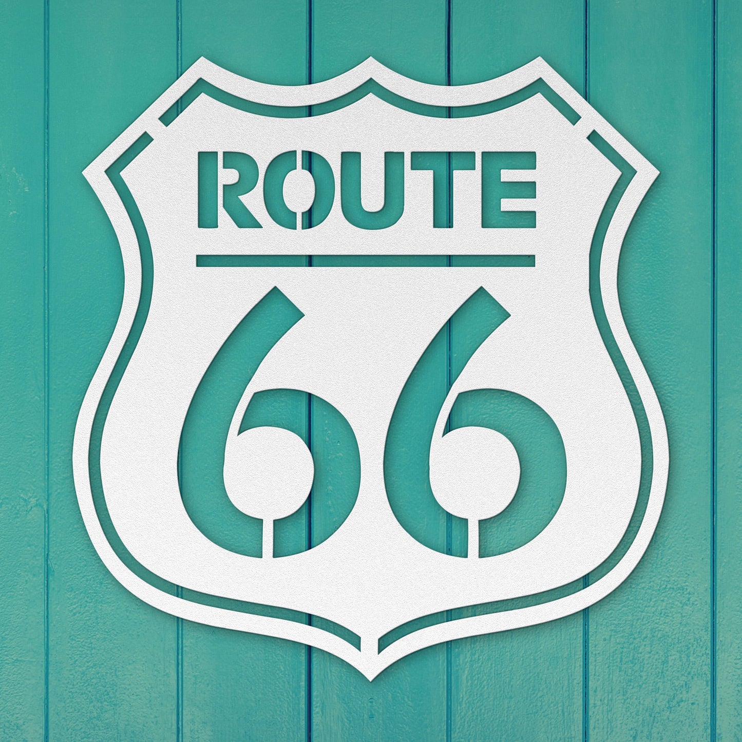 Route 66 Metal Art