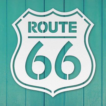 Route 66 Metal Art