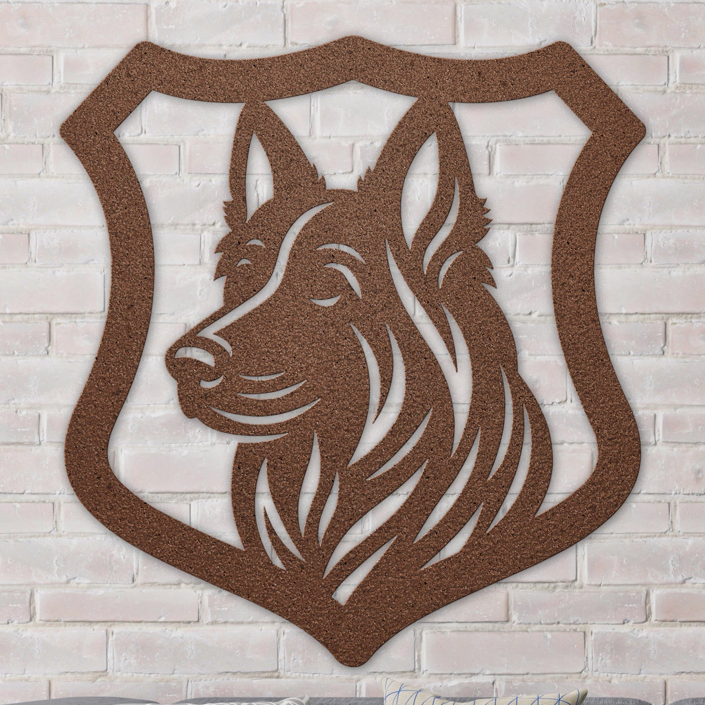 Police K9 Unit Metal Wall Art