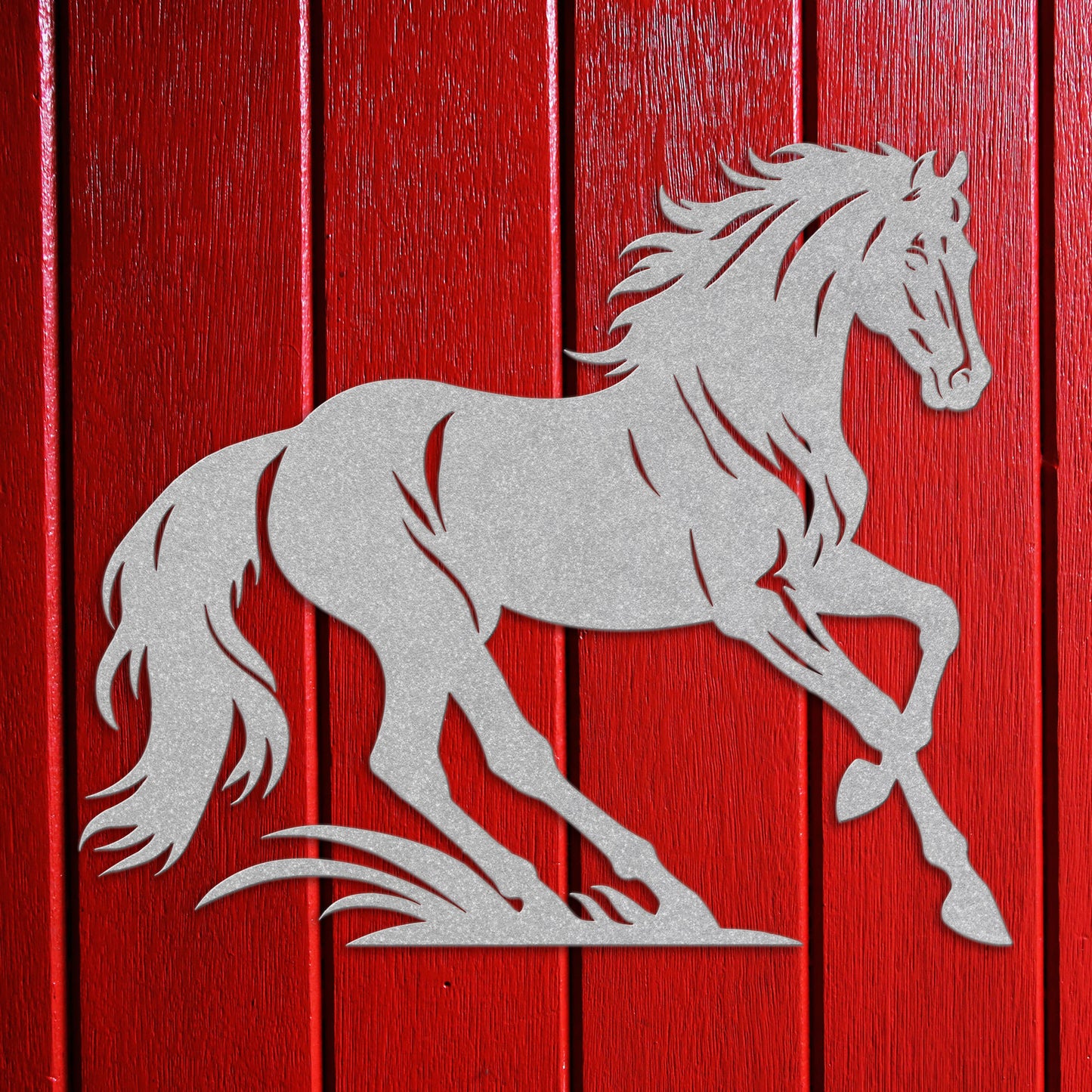 Wild Stallion Metal Wall Art