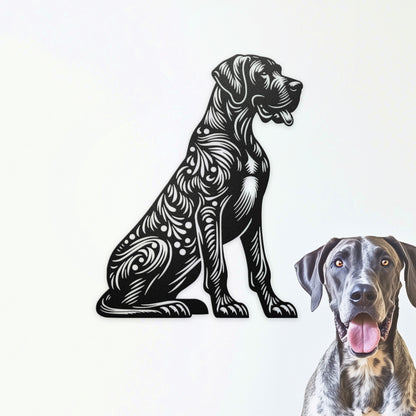 Great Dane Metal Wall Art