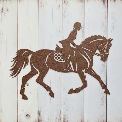 Equestrian Metal Wall Art