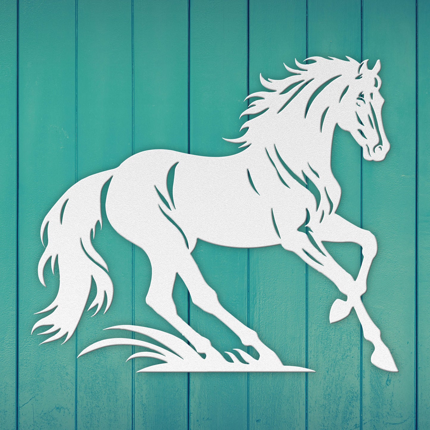 Wild Stallion Metal Wall Art