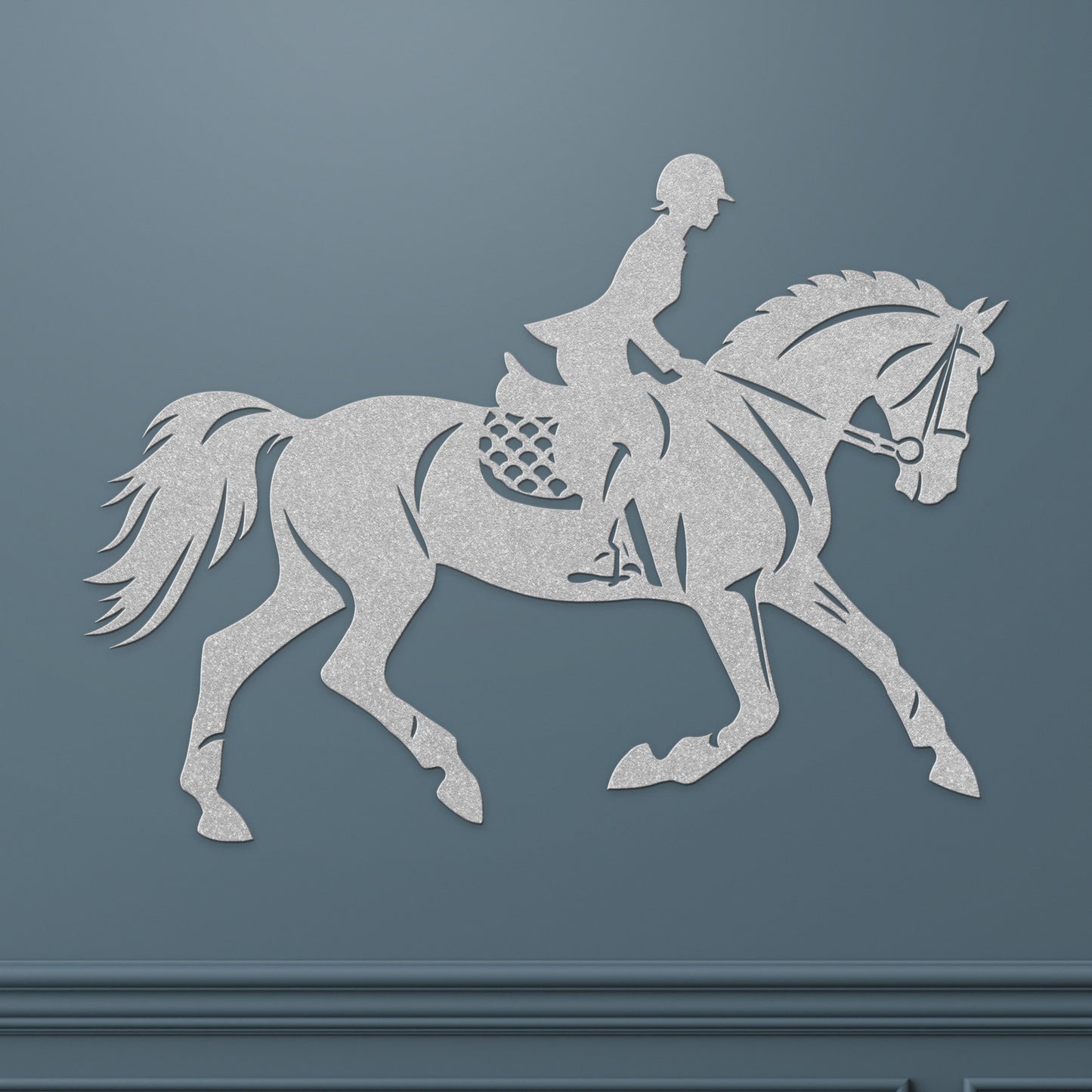 Equestrian Metal Wall Art