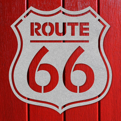 Route 66 Metal Art