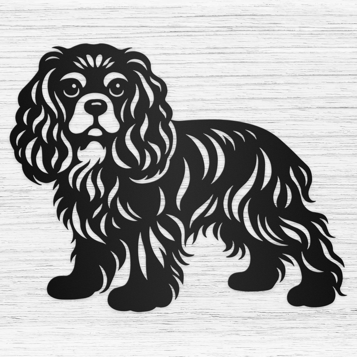 King Charles Cavalier Spaniel Metal Wall Art