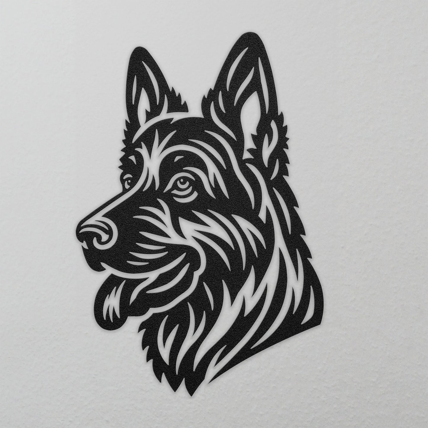 German Shepherd Metal Wall Art